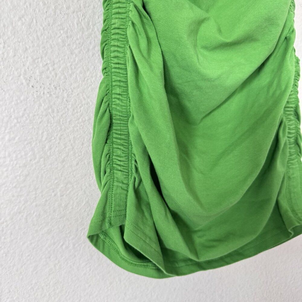 Tna Ruched Dress Like Green Aritzia Size XS Spring Summer - Picture 4 of 9
